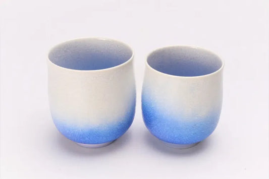 ARITA WARE YUNOMI SET AIZOME SUITEKI / SHINEMON KLIN