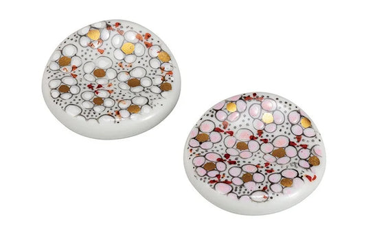 KUTANI WARE CHOPSTICK RESTS UMEZUME