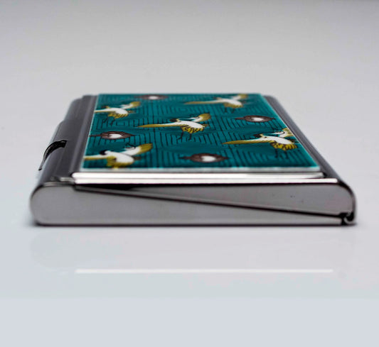 KUTANI JAPANESE CARD CASE CRANE /SEIKOU KLIN