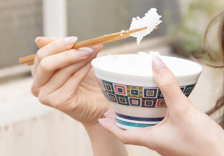 Kutani ware Rice Bowl