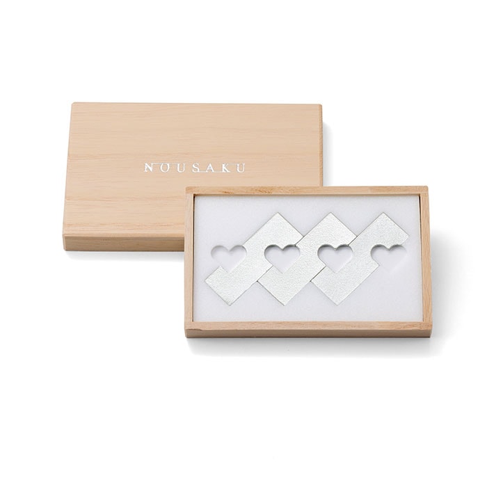 NOUSAKU CONNECTED CHOPSTICK REST HEART - SET OF 3
