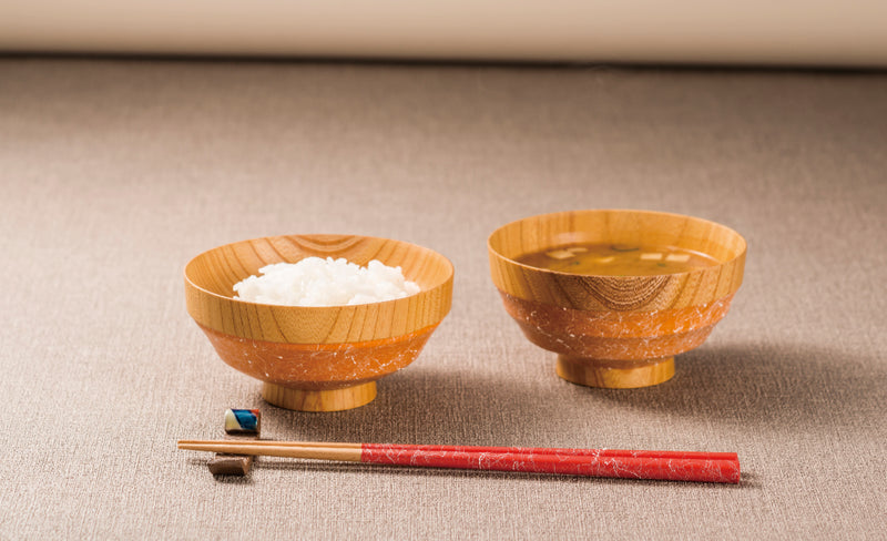 YAMANAKA LACQUERWARE NAGOMI ONE SET BLACK