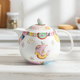 KUTANI WARE ROUND POT FUNADE / GINSYUU KLIN