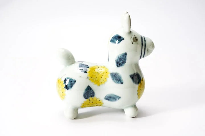 KUTANI WARE RODY COLORED CHRYSANTHEMUM/YUUSHIN TOKUNAGA