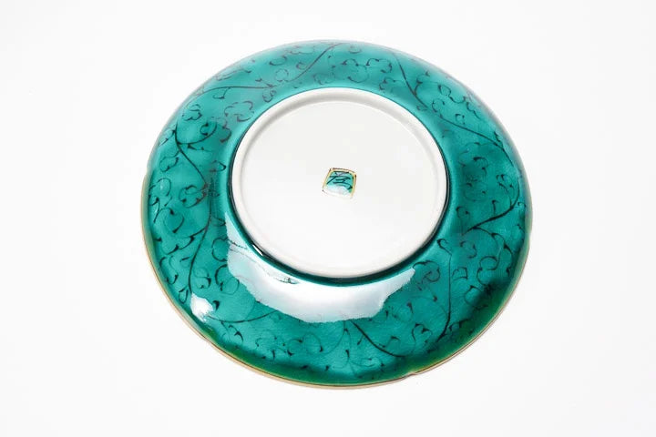 KUTANI WARE CUP & SAUCER COFFEE CUP YOSHIDAYA  /TAMEKICHI MITSUI