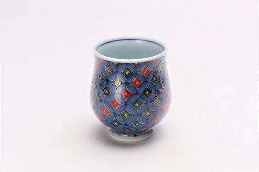 ARITA WARE (OLD IMARI SHIPPO ) SET OF TEA CUPS/  RYOSHU KILN