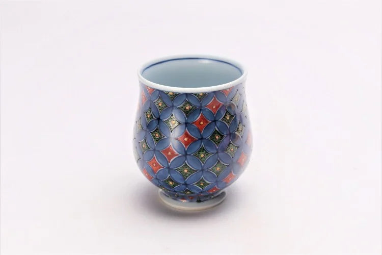 ARITA WARE (OLD IMARI SHIPPO ) SET OF TEA CUPS/  RYOSHU KILN