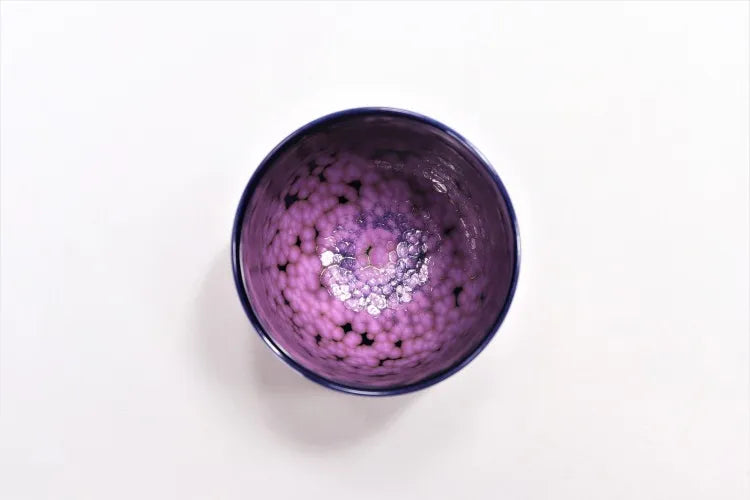 ARITA WARE  YUNOMI SET CHERRY BLOSSOM CREST / SHINEMON KLIN