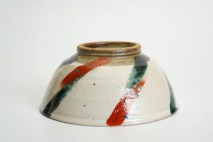 JAPAN KUTANI DONBURI BOWL IROE HAKEME /KOKUZOU KLIN