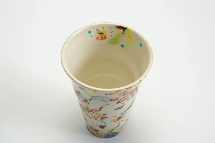 KUTANI WARE TUMBLER – SAIKA (RED) /KOKUZOU KLIN