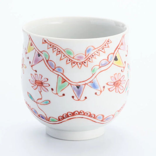 KUTANI WARE YUNOMI MOÉ  / GINSYUU KILN