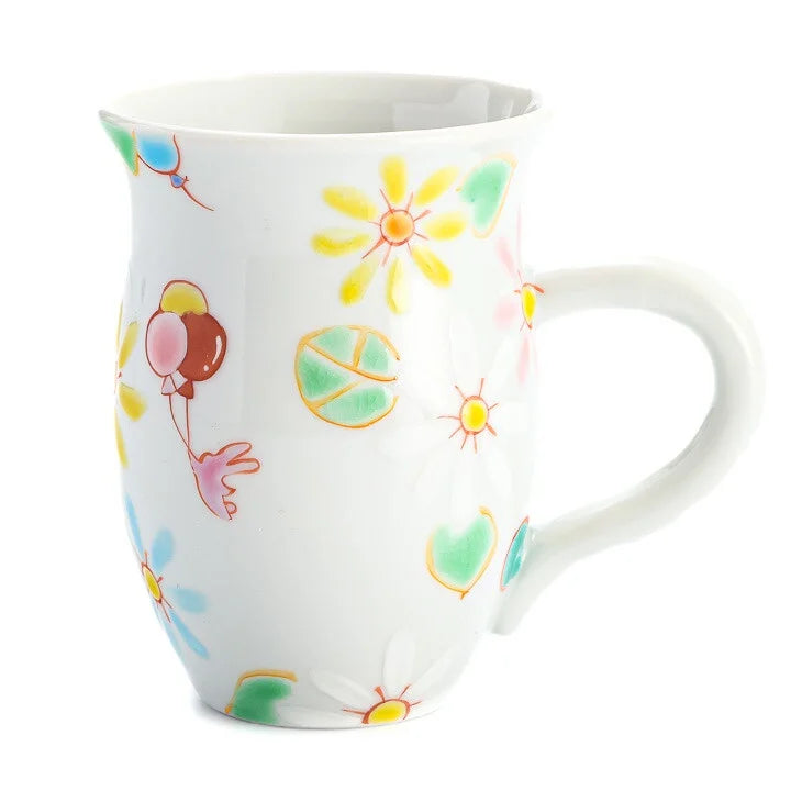 KUTANI WARE MUG CUP “HIDAMARI” / GINSYHUU KILN