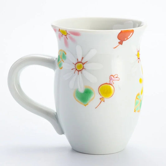 KUTANI WARE MUG CUP “HIDAMARI” / GINSYHUU KILN