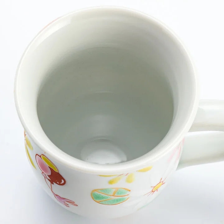 KUTANI WARE MUG CUP “HIDAMARI” / GINSYHUU KILN