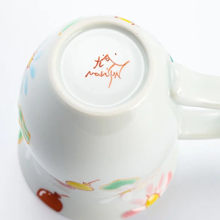 KUTANI WARE MUG CUP “HIDAMARI” / GINSYHUU KILN