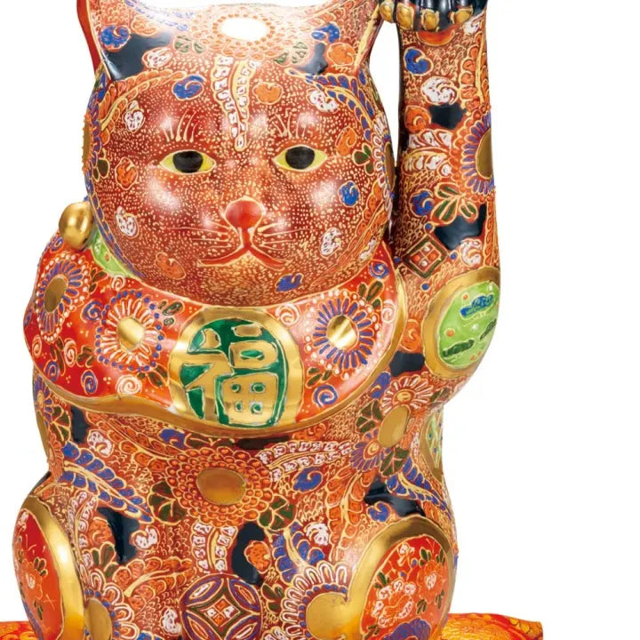 KUTANI WARE LUCKY CAT(MANEKI NEKO) MORI