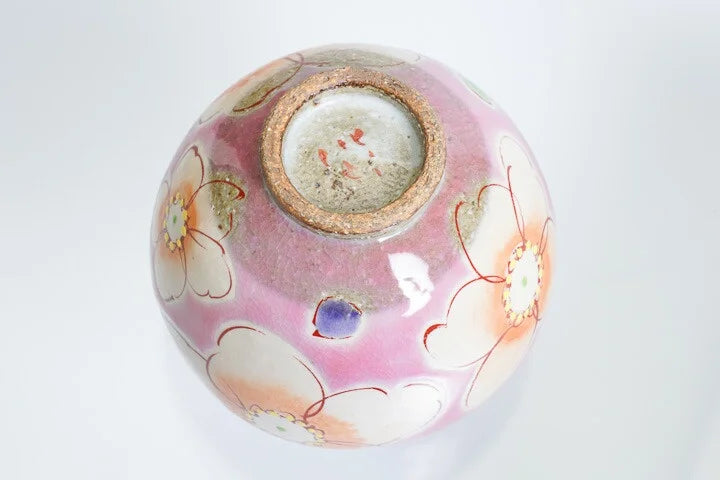 KOKUZOU KLIN KUTANI IPPUKU BOWL PINK HANA URARA