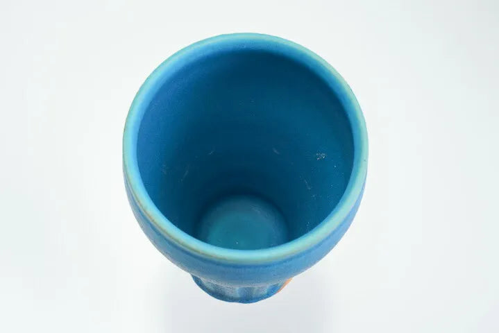 KUTANI WARE TURQUOISE GLAZE TUMBLER – HANDCRAFTED BY KOKUZOU KILN