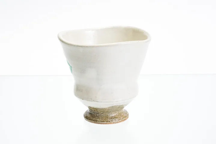 KUTANI JAPANESE YUNOMI GOLD LEAF CHERRY BLOSSOM/KOKUZOU KLIN