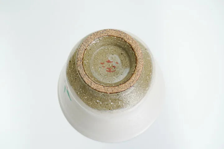 KUTANI JAPANESE YUNOMI GOLD LEAF CHERRY BLOSSOM/KOKUZOU KLIN