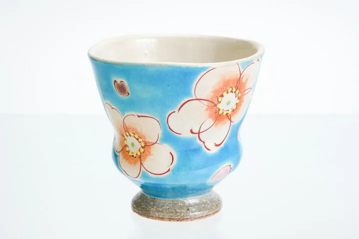 KUTANI JAPANESE YUNOMI TURKISH BLOOM ULALA/KOKUZOU KLIN