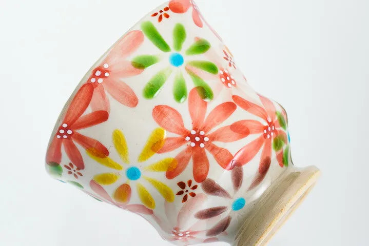 KUTANI JAPANESE YUNOMI HANANO UTAGE - RED/KOKUZOU KLIN