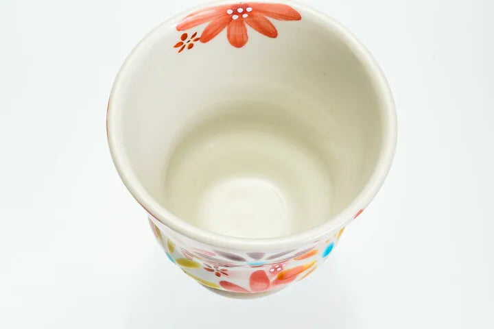KUTANI JAPANESE YUNOMI HANANO UTAGE - RED/KOKUZOU KLIN