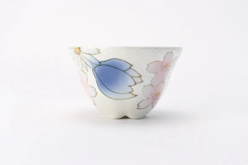 TASEI KLIN ARITA WARE CHERRY BLOSSOM TEA SET