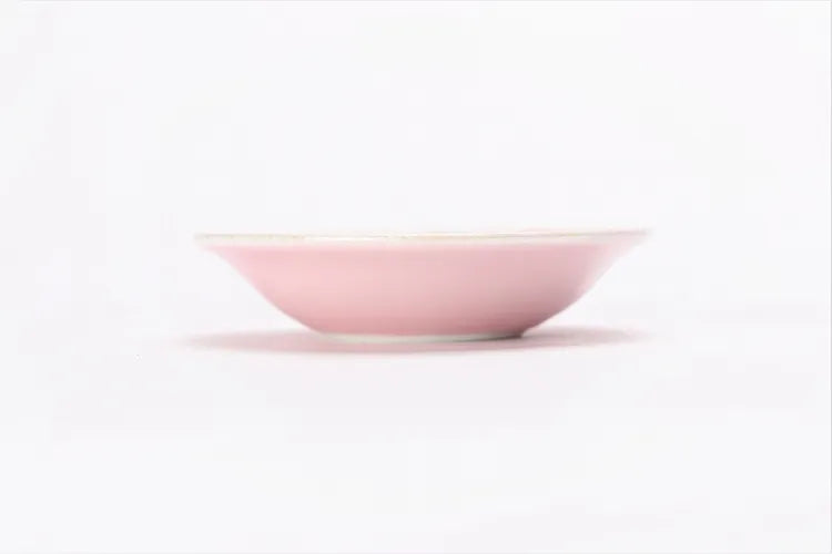 ARITA WARE PALE PINK GLAZE IRIDESCENT SAKURA TEA SET (WITH PLATE) TASEI KLIN