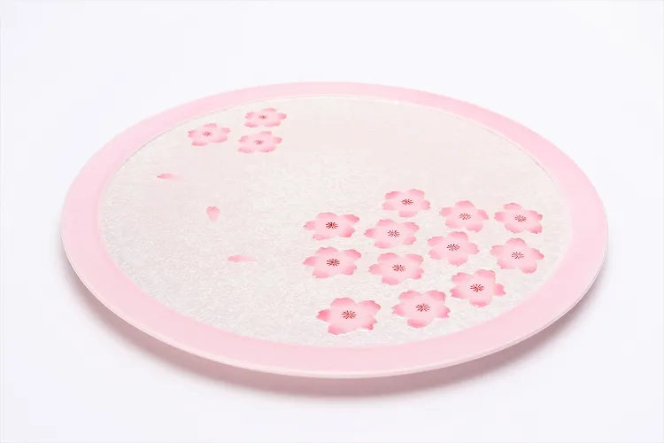 ARITA WARE PALE PINK GLAZE IRIDESCENT SAKURA TEA SET (WITH PLATE) TASEI KLIN