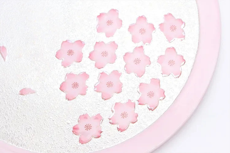 ARITA WARE PALE PINK GLAZE IRIDESCENT SAKURA TEA SET (WITH PLATE) TASEI KLIN