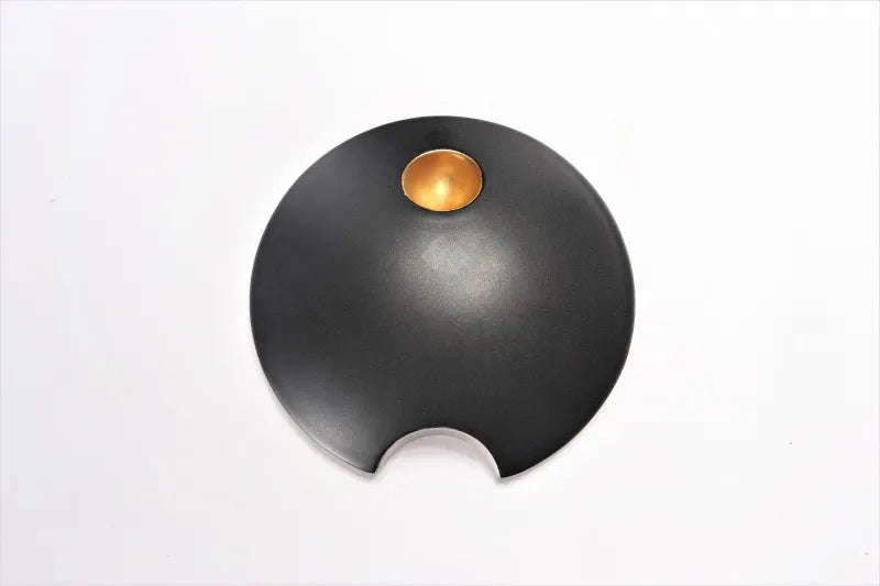 ARITA WARE  BLACK GLAZE FOUR-TIER JEWEL-SHAPED JUBAKO BENTO BOX – RISOGAMA KILN