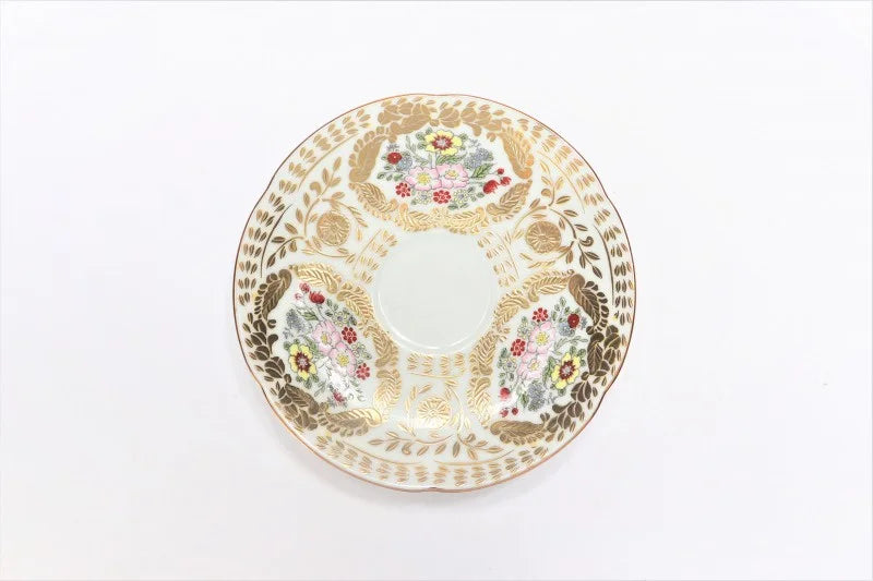 KOURAKU KILN ARITA ESPRESSO CUP (NISHIKI WHITE VERSAILLES)