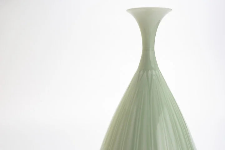 KUTANI WARE OUJIYUU VASE (RENBEN)/ MYOUSENTOUBOU