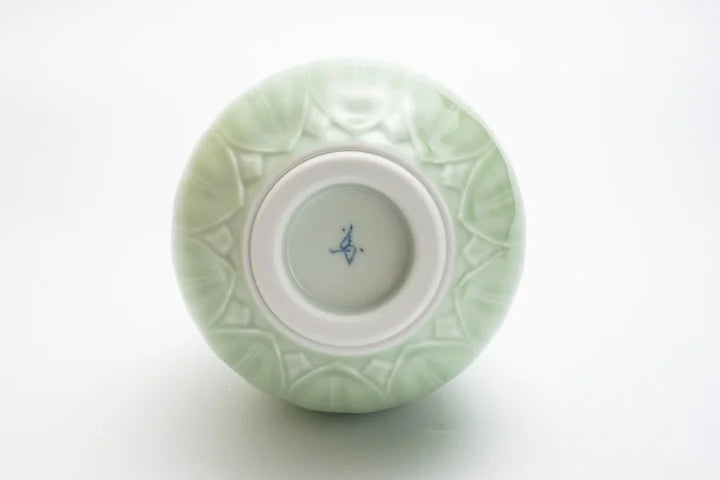 KUTANI WARE OUJIYUU VASE (RENBEN)/ MYOUSENTOUBOU