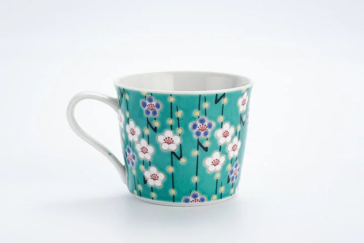KUTANI JAPANESE MUG CUP PLUM /SEIKOU KLIN