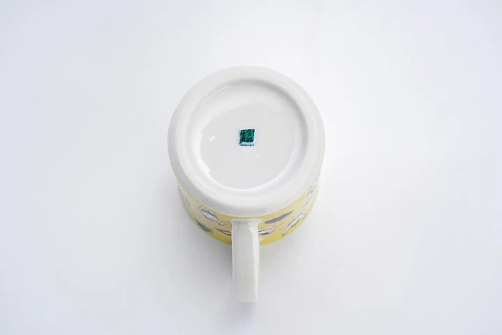 KUTANI WARE MUG – HAND-PAINTED ‘SUMO WRESTLER’ DESIGN BY SEIKO KILN