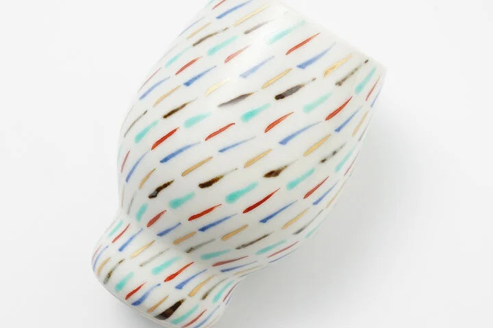 JAPANESE PICNIC TUMBLER KUTANI NONOHARA (LIDLESS) /KAMIDE CHOEMON KILN