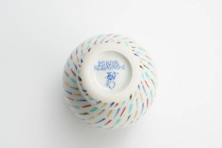 JAPANESE PICNIC TUMBLER KUTANI NONOHARA (LIDLESS) /KAMIDE CHOEMON KILN