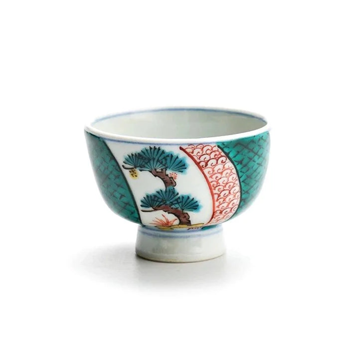 KUTANI WARE GUINOMI SYOCHIKUBAI/TAMEKICHI MITSUI