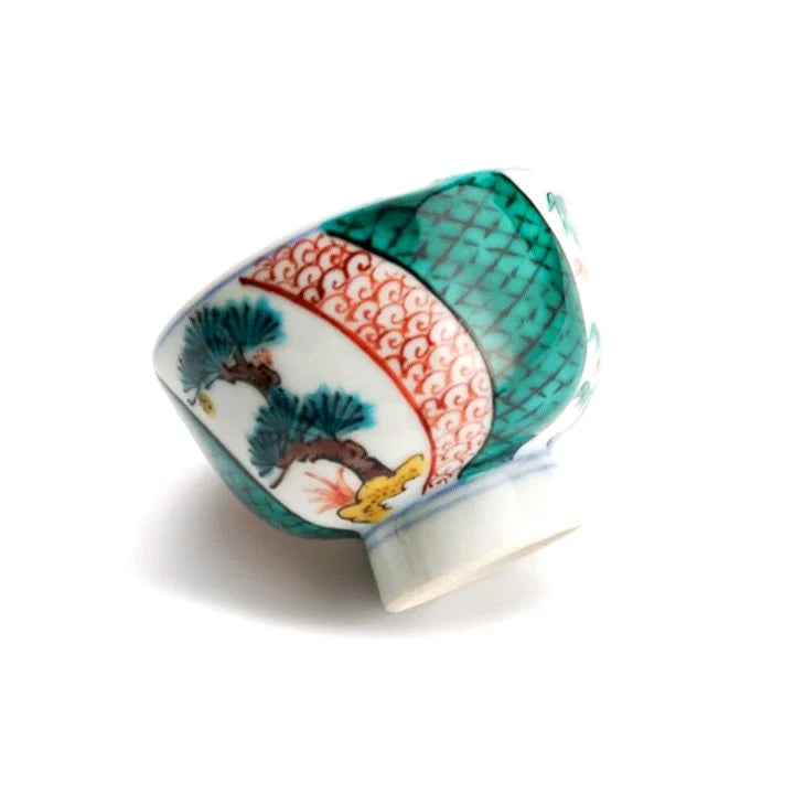 KUTANI WARE GUINOMI SYOCHIKUBAI/TAMEKICHI MITSUI