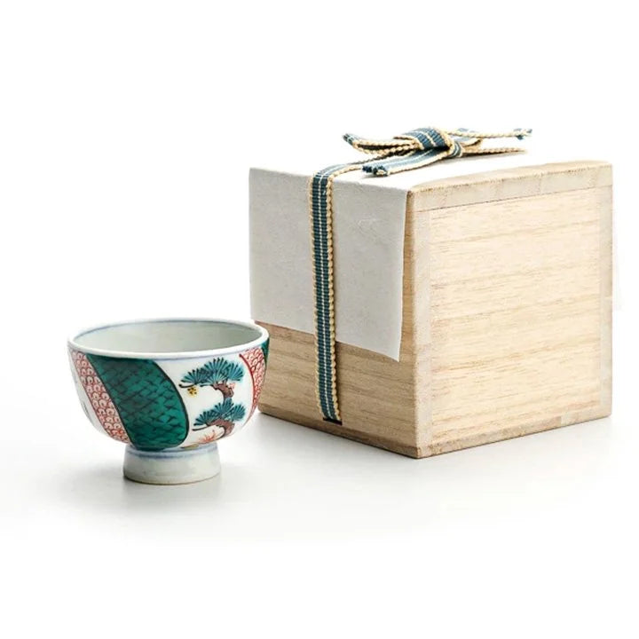 KUTANI WARE GUINOMI SYOCHIKUBAI/TAMEKICHI MITSUI