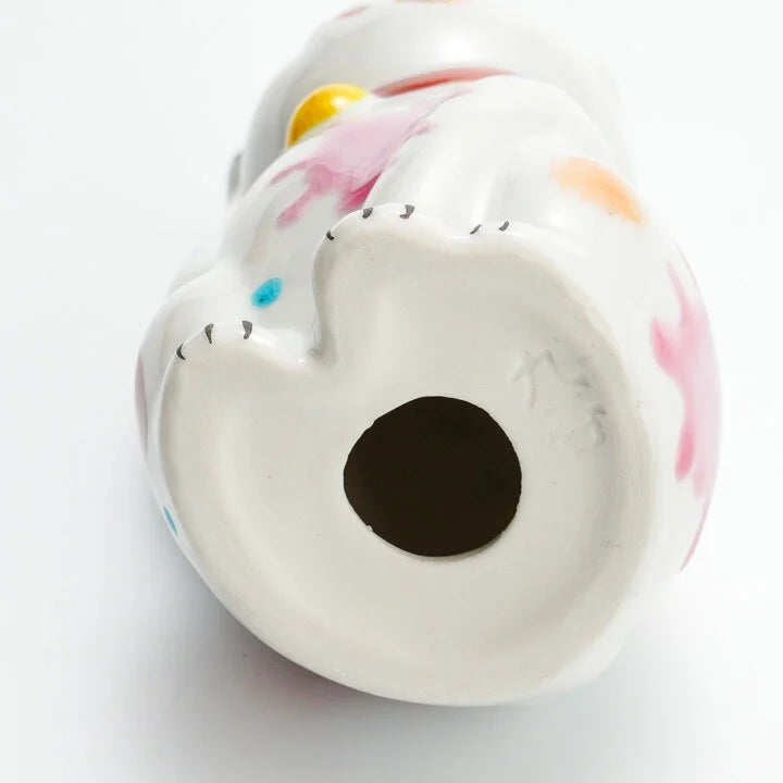 KUTANI WARE LUCKY CAT(MANEKI NEKO) STRAWBERRY / KOKUZOU KLIN