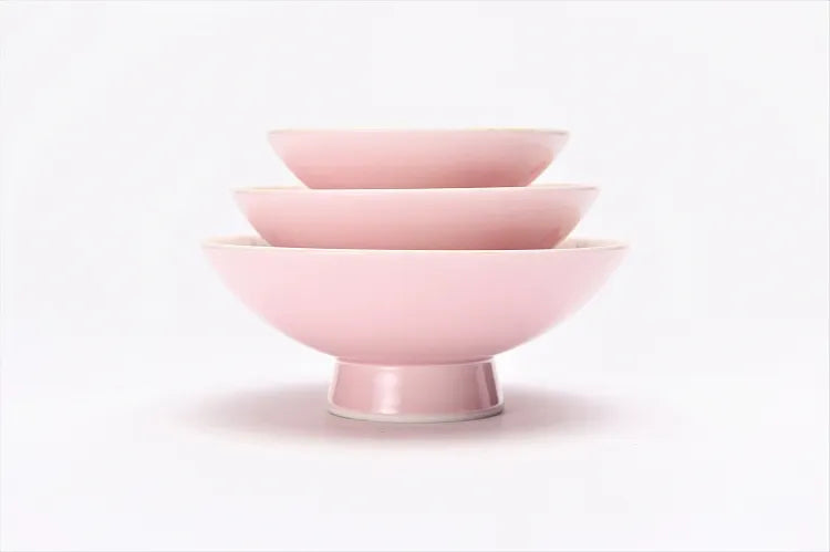 ARITA WARE “LIGHT PINK LUSTER SAKURA SAKE SET” – TASEI KILN