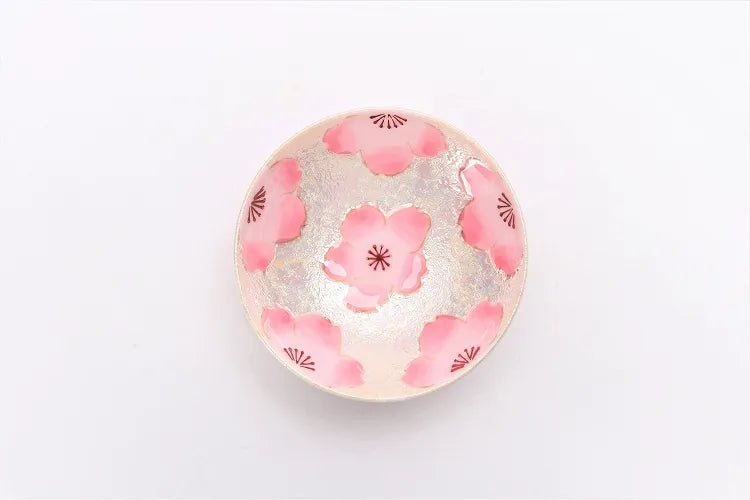 ARITA WARE “LIGHT PINK LUSTER SAKURA SAKE SET” – TASEI KILN