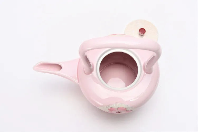ARITA WARE “LIGHT PINK LUSTER SAKURA SAKE SET” – TASEI KILN