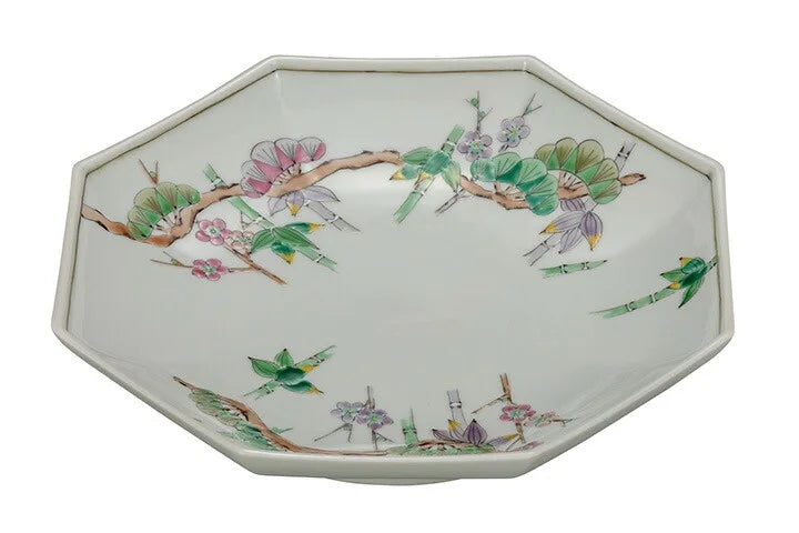 KUTANI WARE BOWL SHOCHIKUBAI/TAISHI KLIN