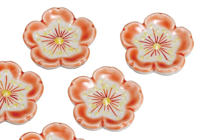 KUTANI WARE CHOPSTICK RESTS SAKURA