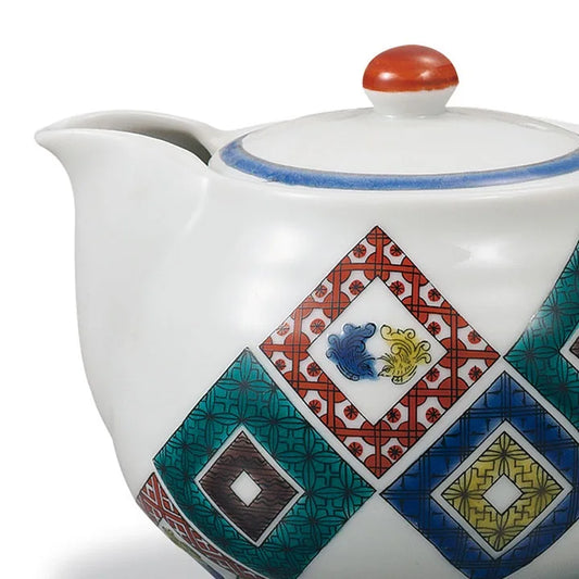 KUTANI WARE TEA POT ISHIDATAMI