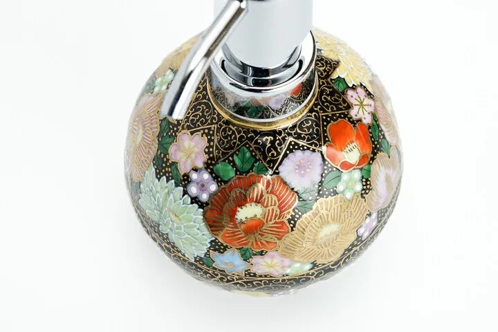 KUTANI WARE SOAP BOTTLE HANAZUME / TAISHI KILN